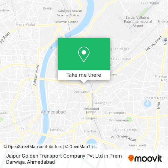 Jaipur Golden Transport Company Pvt Ltd in Prem Darwaja map