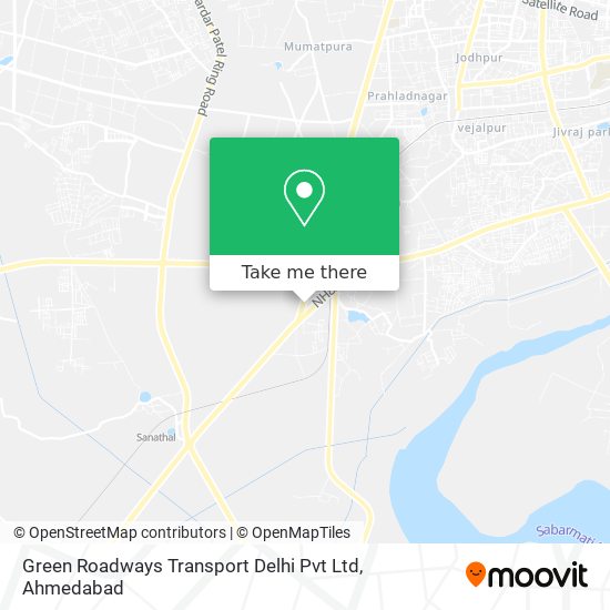 Green Roadways Transport Delhi Pvt Ltd map