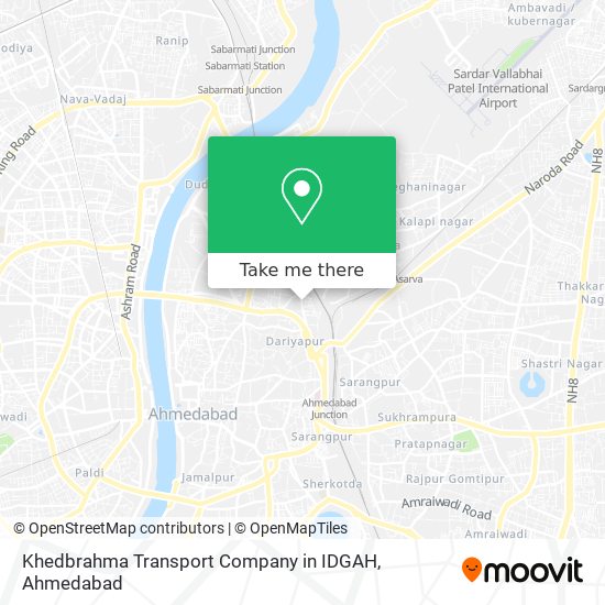 Khedbrahma Transport Company in IDGAH map