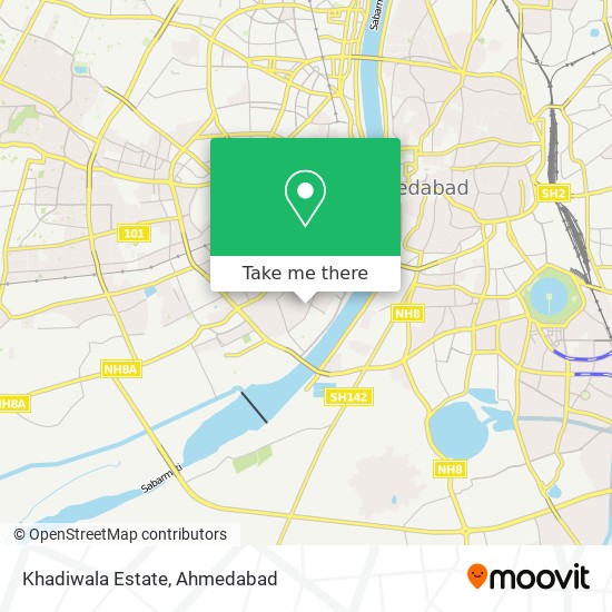 Khadiwala Estate map