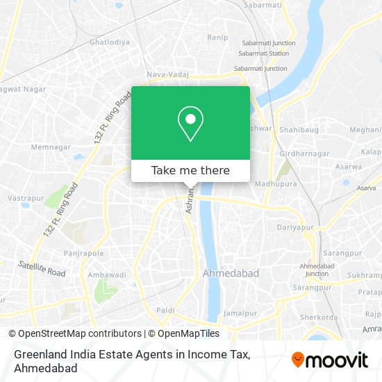 Greenland India Estate Agents in Income Tax map