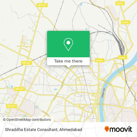 Shraddha Estate Consultant map