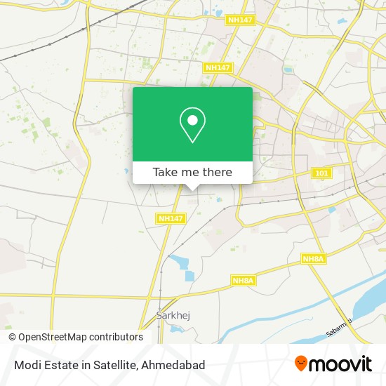 Modi Estate in Satellite map