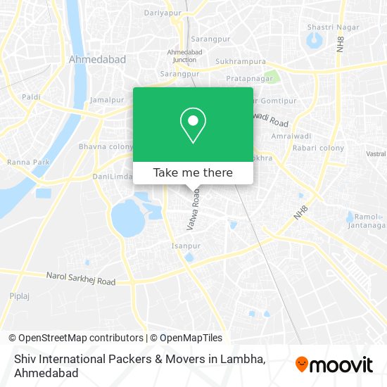 Shiv International Packers & Movers in Lambha map