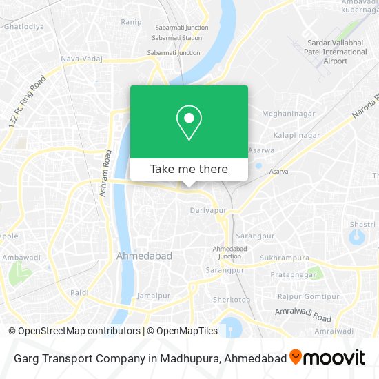 Garg Transport Company in Madhupura map