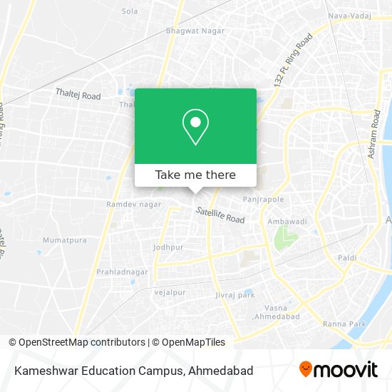 Kameshwar Education Campus map