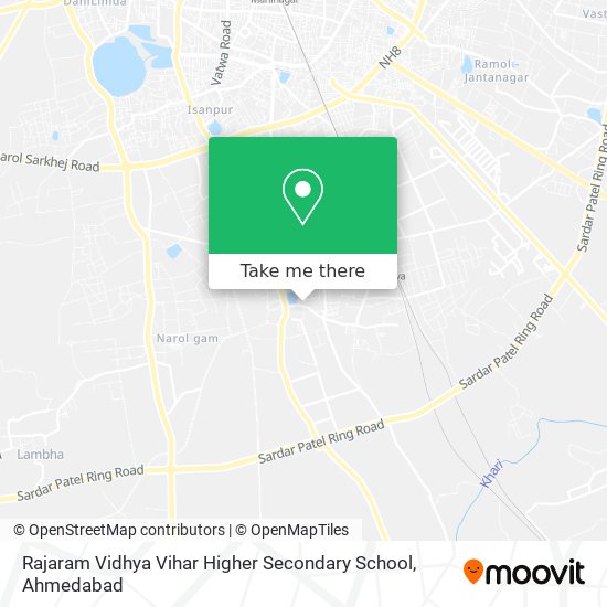 Rajaram Vidhya Vihar Higher Secondary School map
