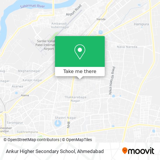 Ankur Higher Secondary School map