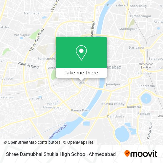 Shree Damubhai Shukla High School map