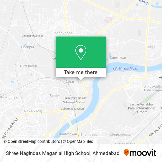 Shree Nagindas Maganlal High School map
