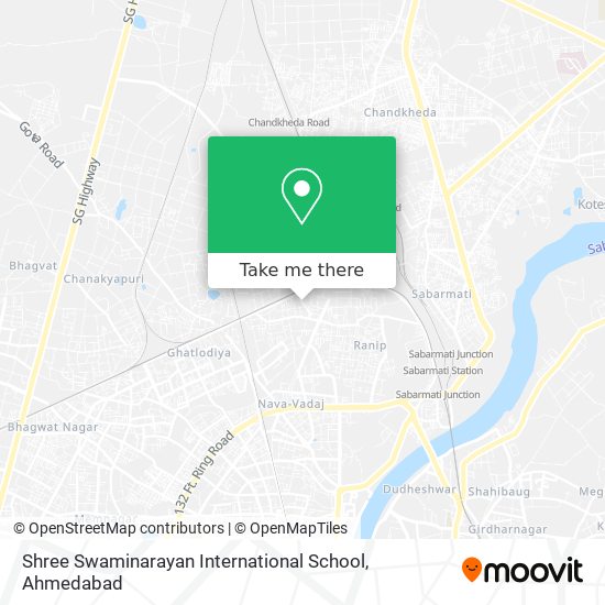 Shree Swaminarayan International School map