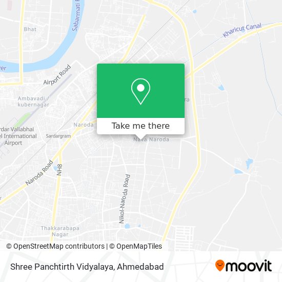 Shree Panchtirth Vidyalaya map