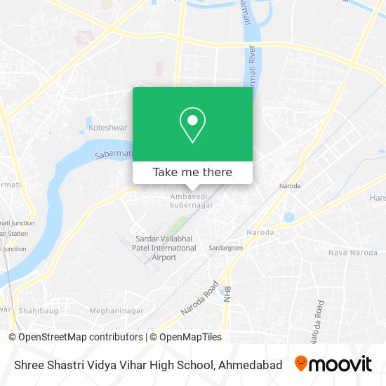 Shree Shastri Vidya Vihar High School map