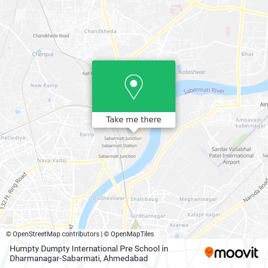 Humpty Dumpty International Pre School in Dharmanagar-Sabarmati map