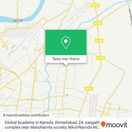 Global Academy in Naroda, Ahmedabad, 24, sangath complex near Manoharvila society, Nikol-Naroda Rd, map