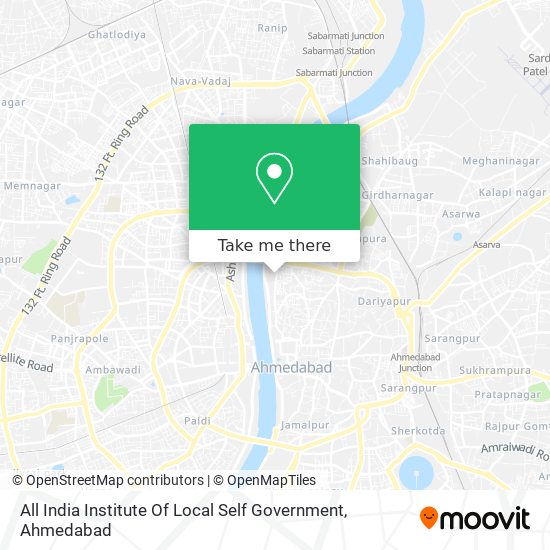 All India Institute Of Local Self Government map