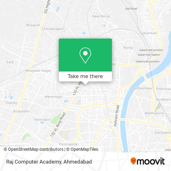 Raj Computer Academy map