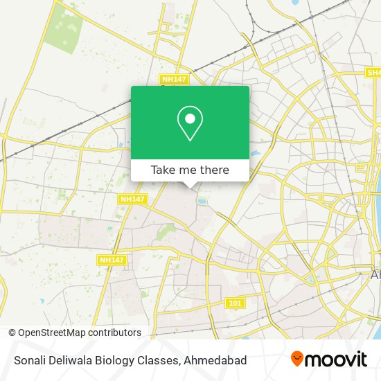 Sonali Deliwala Biology Classes map