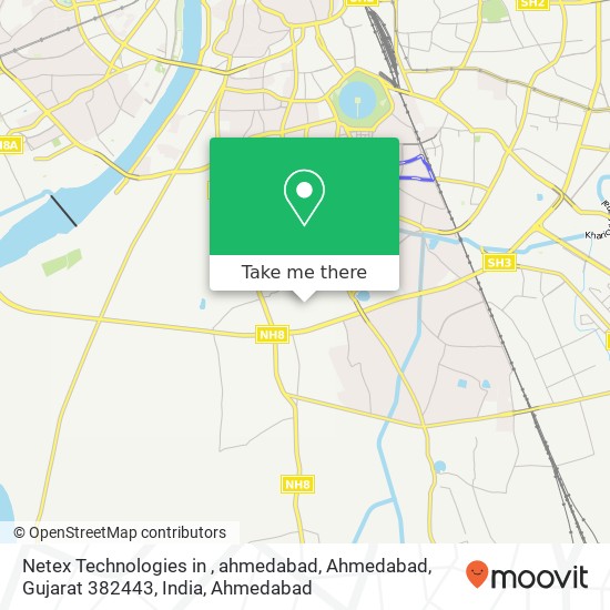 Netex Technologies in , ahmedabad, Ahmedabad, Gujarat 382443, India map