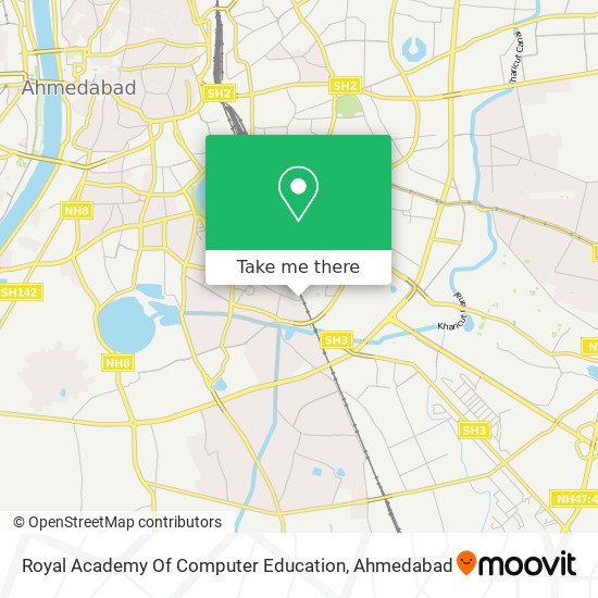 Royal Academy Of Computer Education map