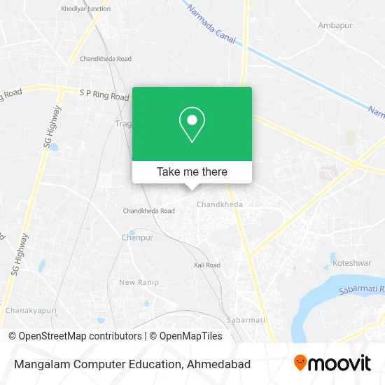 Mangalam Computer Education in Chandkheda map