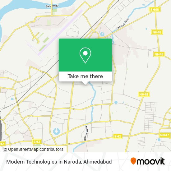 Modern Technologies in Naroda map