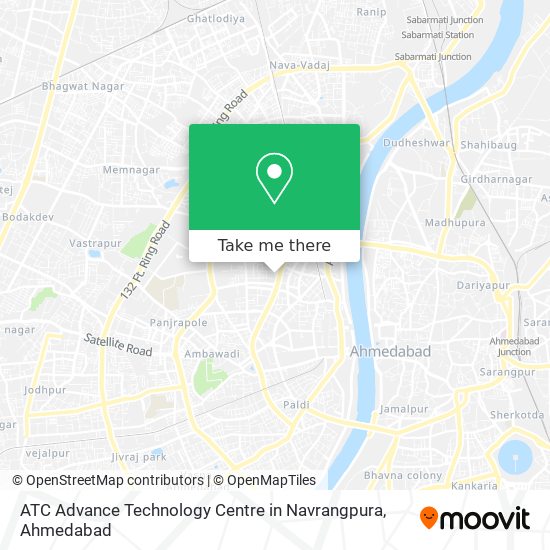 ATC Advance Technology Centre in Navrangpura map