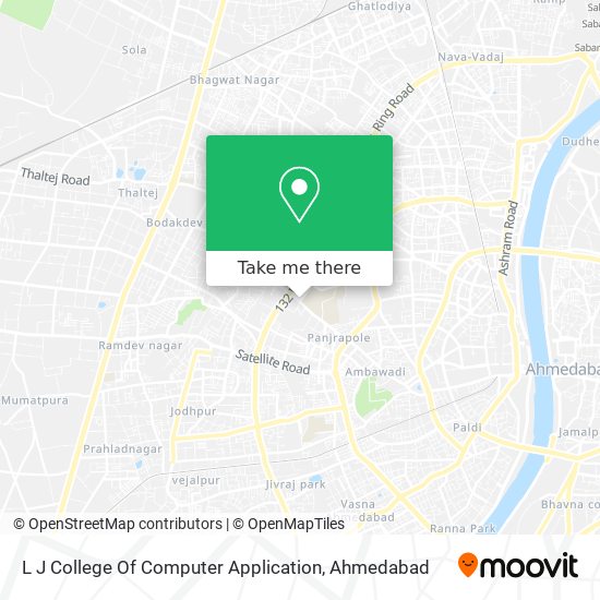 L J College Of Computer Application map