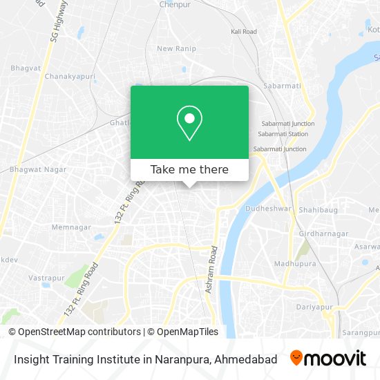 Insight Training Institute in Naranpura map