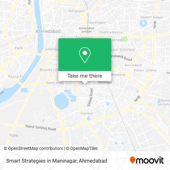 Smart Strategies in Maninagar map