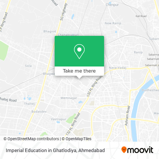 Imperial Education in Ghatlodiya map