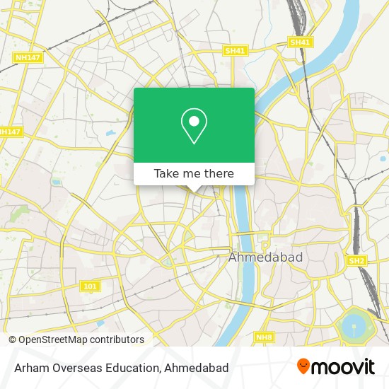 Arham Overseas Education map