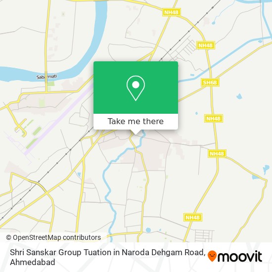 Shri Sanskar Group Tuation in Naroda Dehgam Road map