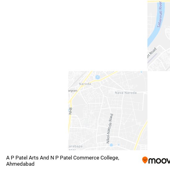 A P Patel Arts And N P Patel Commerce College map