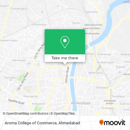 Aroma College of Commerce map