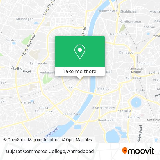 Gujarat Commerce College map