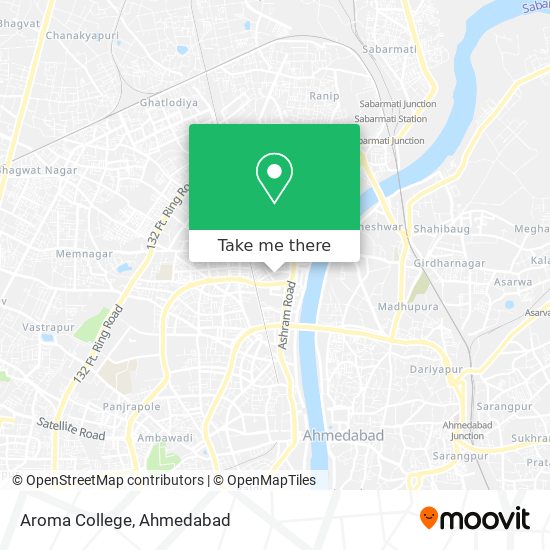 Aroma College map