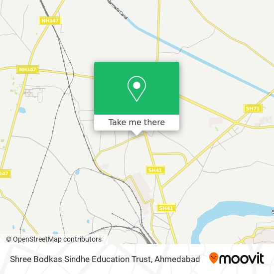 Shree Bodkas Sindhe Education Trust map