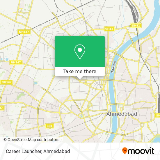 Career Launcher map