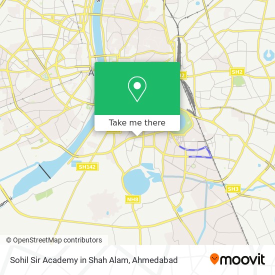 Sohil Sir Academy in Shah Alam map