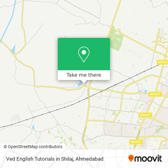 Ved English Tutorials in Shilaj map