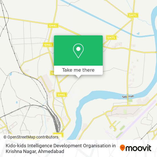 Kido-kids Intelligence Development Organisation in Krishna Nagar map