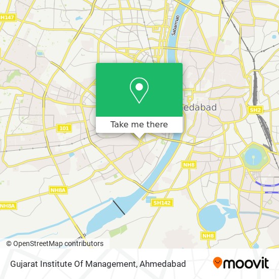 Gujarat Institute Of Management map