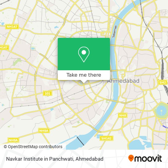 Navkar Institute in Panchwati map