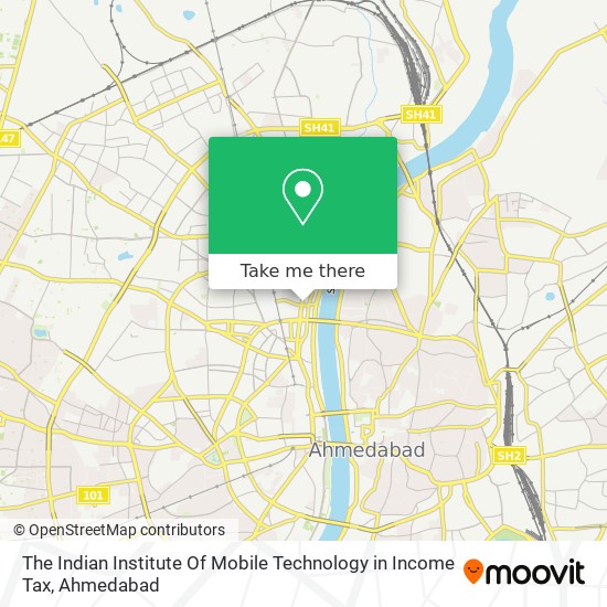 The Indian Institute Of Mobile Technology in Income Tax map