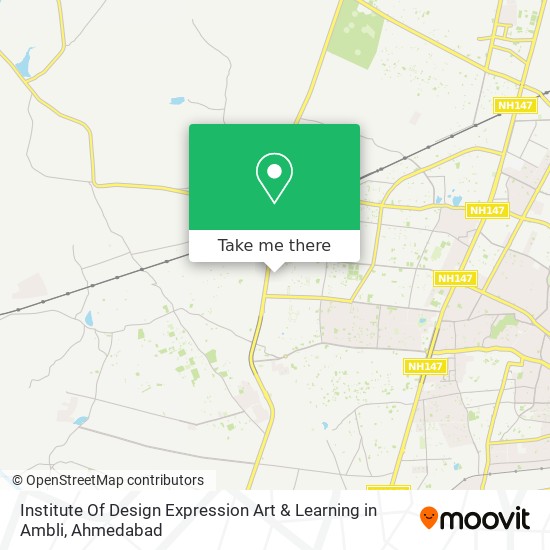 Institute Of Design Expression Art & Learning in Ambli map