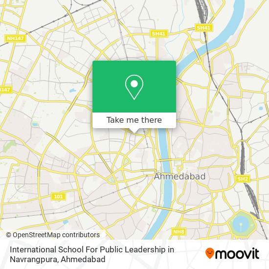 International School For Public Leadership in Navrangpura map