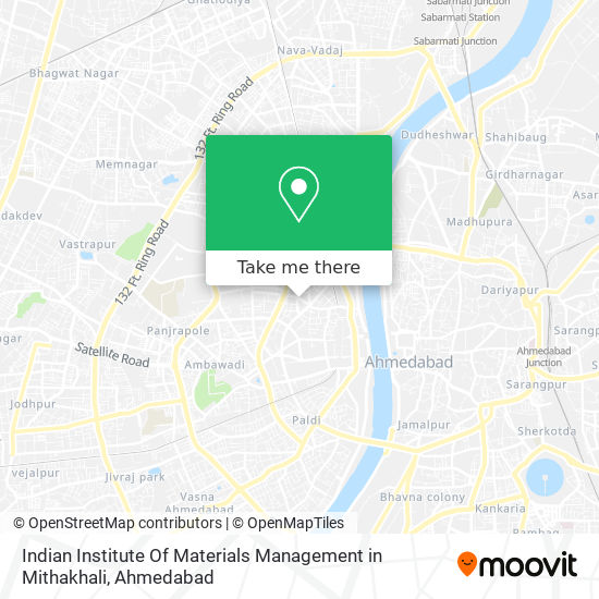 Indian Institute Of Materials Management in Mithakhali map