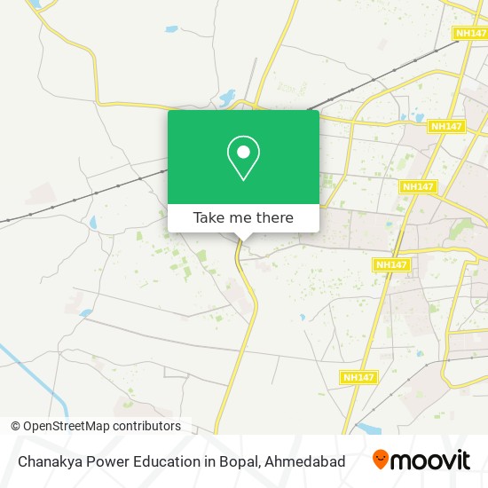 Chanakya Power Education in Bopal map