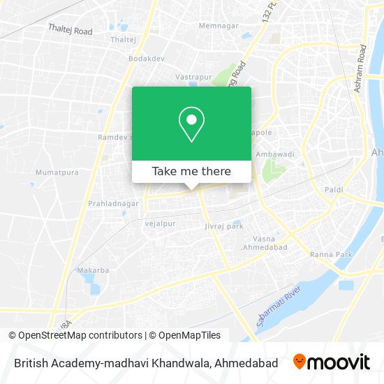 British Academy-madhavi Khandwala map